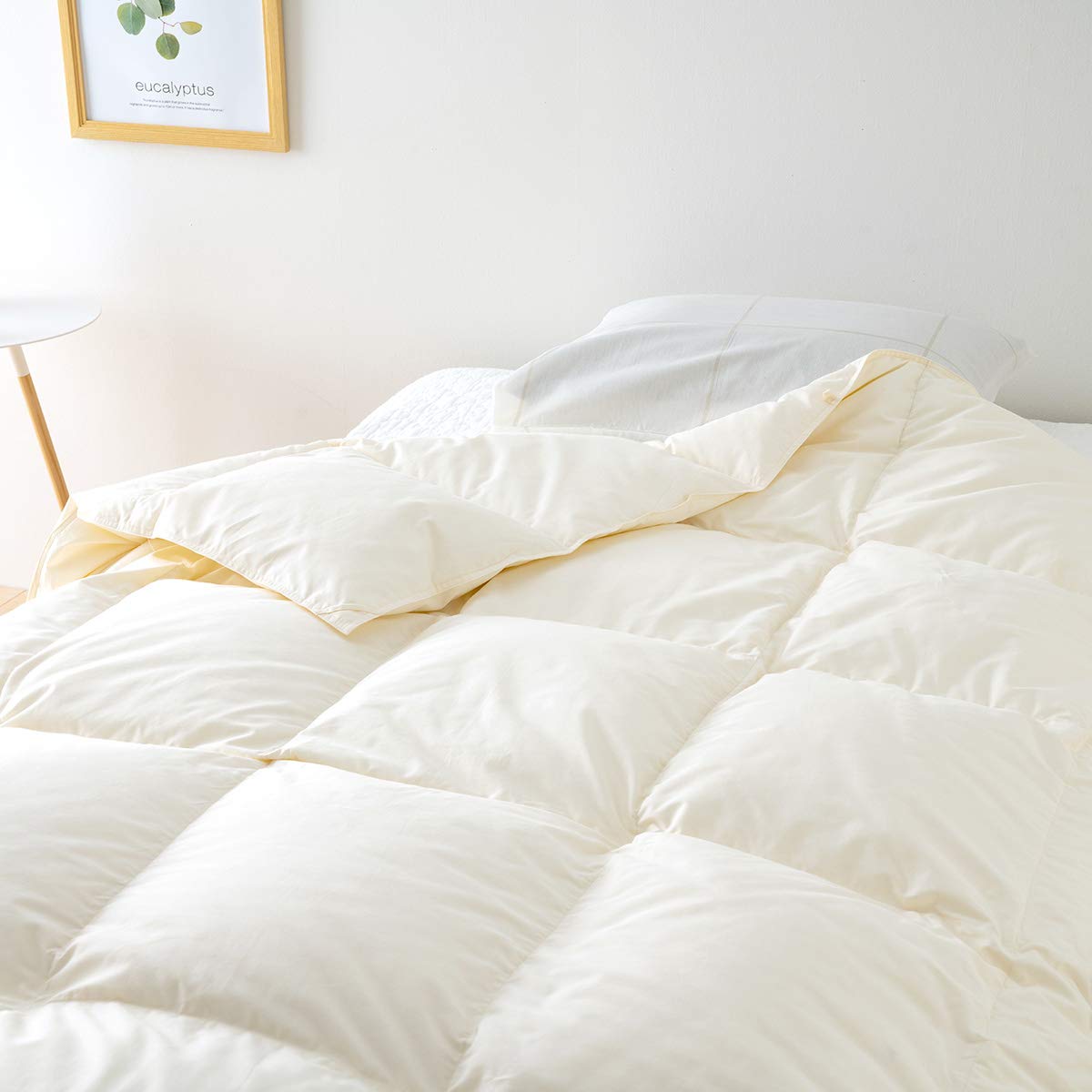 Amazon｜羽毛肌布団 ポーランド産ホワイトグースダウン90％ 超